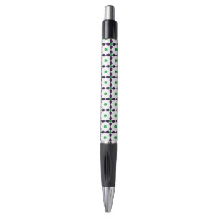 Gemstone Art, Green and Purple Pen