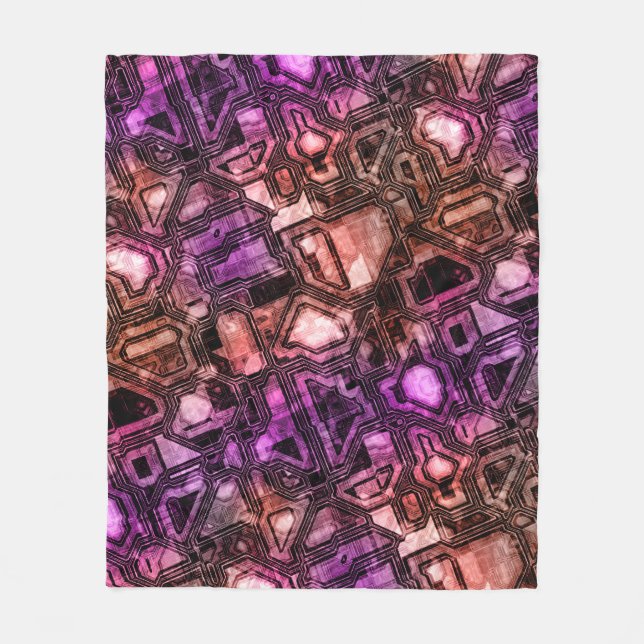 gemstone circuits - astro flare : fleece blanket (Front)