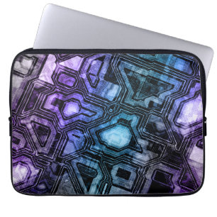 gemstone circuits - astro shadow :  laptop sleeve