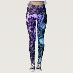gemstone circuits - astro shadow :  leggings