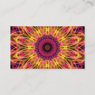 Gemstone Dream kaleidoscope Business Card