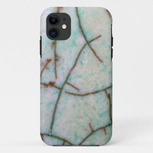 Gemstone Series - Light Turquoise Cracked Case-Mat iPhone 11 Case