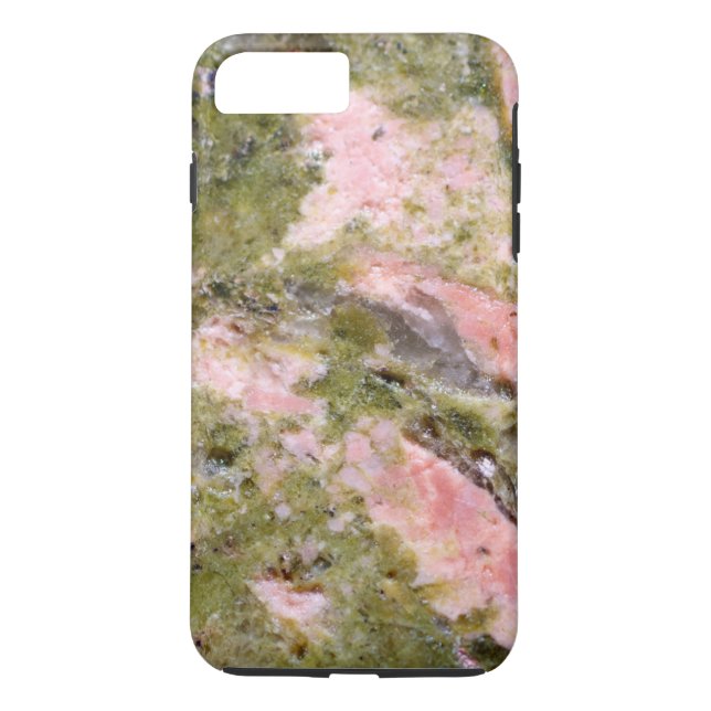 Gemstone Series - Pink and Green Thulite Case-Mate iPhone Case (Back)