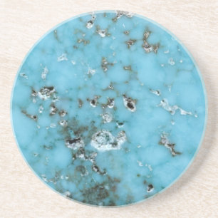 Gemstone Series - Turquoise With Natural Flaws Coaster