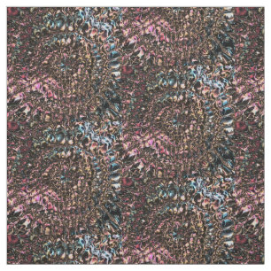 Gemstone Spiral Fabric