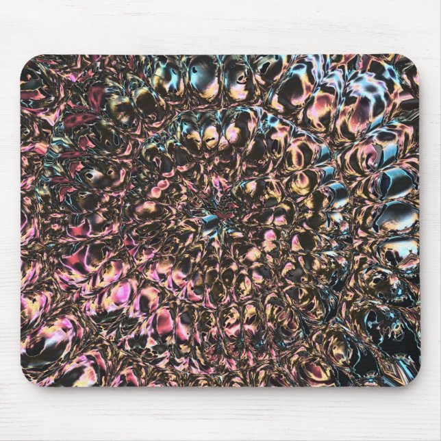 Gemstone Spiral Mouse Pad (Front)