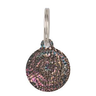 Gemstone Spiral Pet Tag