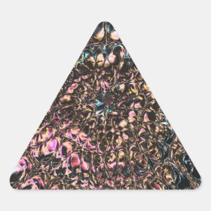 Gemstone Spiral Triangle Sticker
