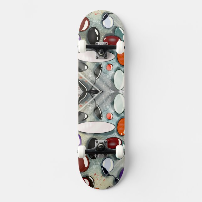 Gemstone Vibes Skateboard Deck (Front)