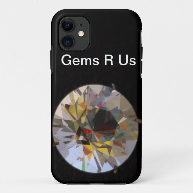 Gemstones Case-Mate iPhone Case (Back)