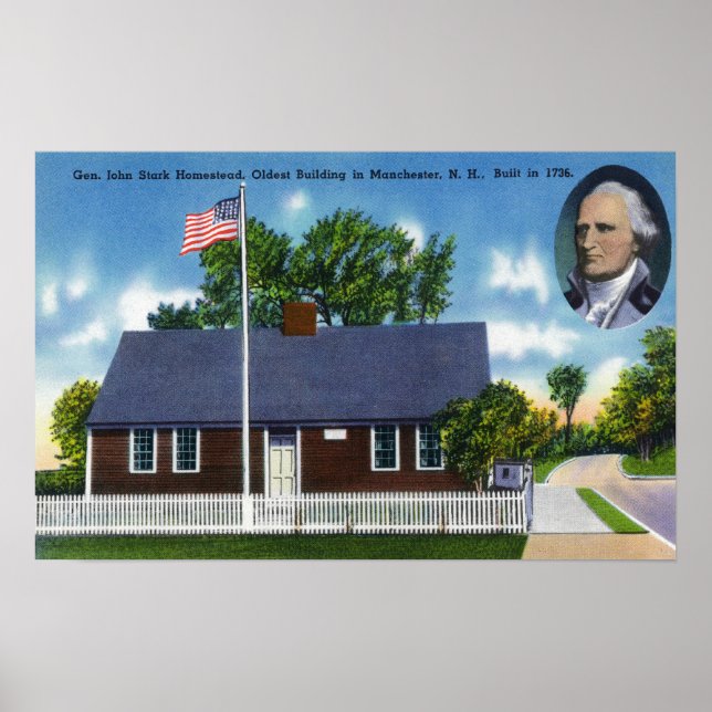 Gen John Stark Homestead Poster (Front)