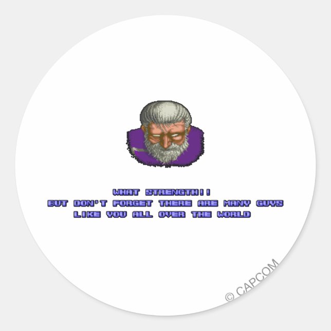 Gen KO'ed Classic Round Sticker (Front)