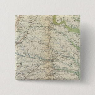 Gen map II 2 Inch Square Button