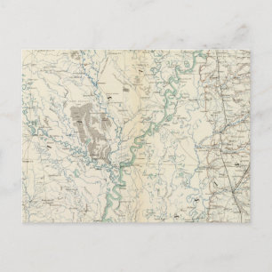 Gen map XIX Postcard