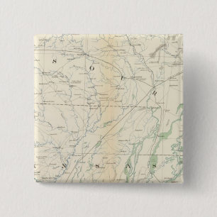 Gen map XVIII 2 Inch Square Button