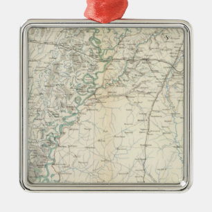 Gen map XX Metal Ornament