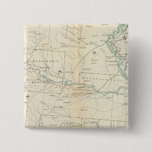 Gen map XXVI 2 Inch Square Button