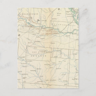 Gen map XXVI Postcard