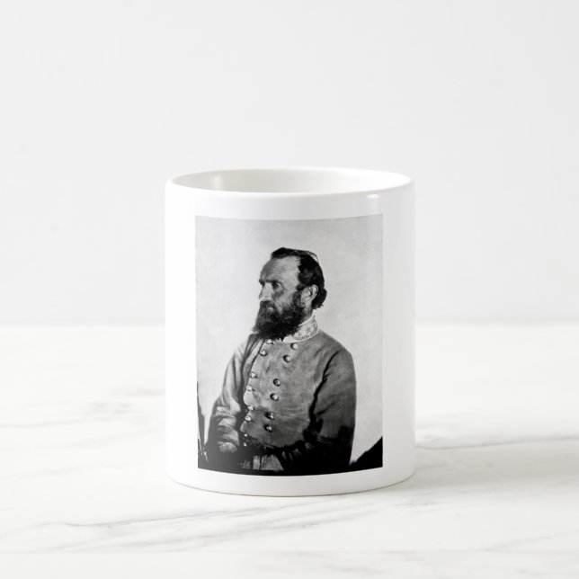 Gen. "Stonewall" Jackson,_War Image Coffee Mug (Center)