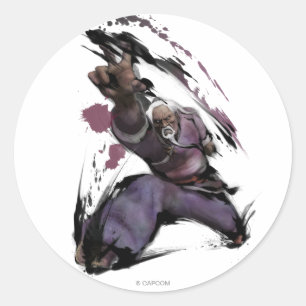 Gen Strike Classic Round Sticker