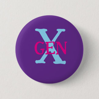 Gen X 2 Inch Round Button