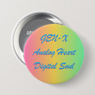 GEN-X 3 INCH ROUND BUTTON