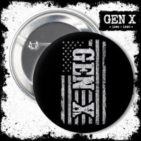 Gen X Gen Xer Generation X American Flag Gen X