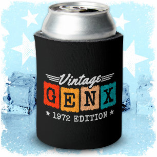 Gen X Generation Gen Xer Born 1972 Gen X Birthday Can Cooler