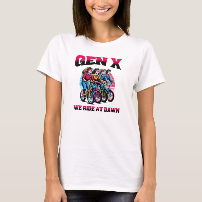 Gen X Génération Oubliée T-Shirt tendance (Devant)