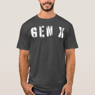 Gen X Vintage Generation 60s 70s 80s 1 T-Shirt