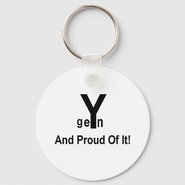 Gen Y Keychain (Front)