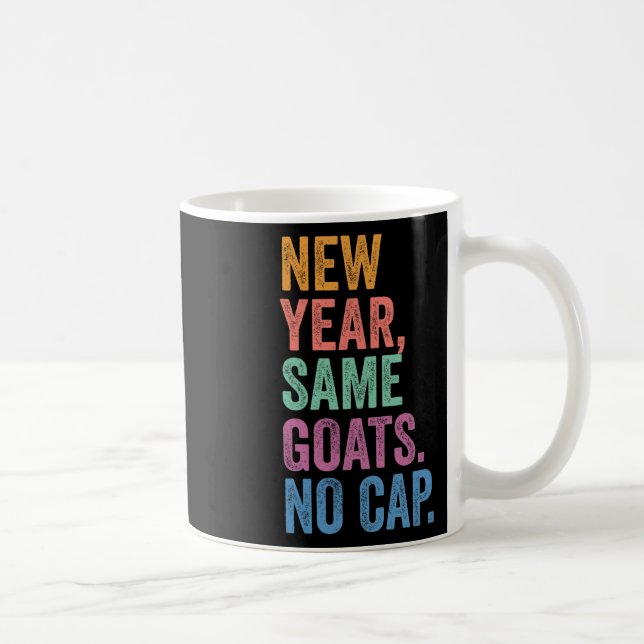 Gen Z Alpha Back To School New Year Same Goats No  Coffee Mug (Right)