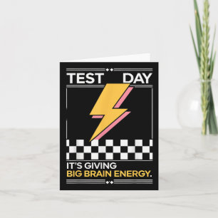 Gen Z Bruh Testing Day Teachers Its Giving Big Bra Card