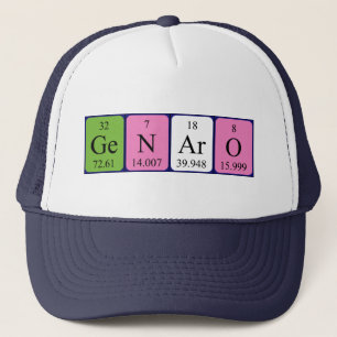 Genaro periodic table name hat