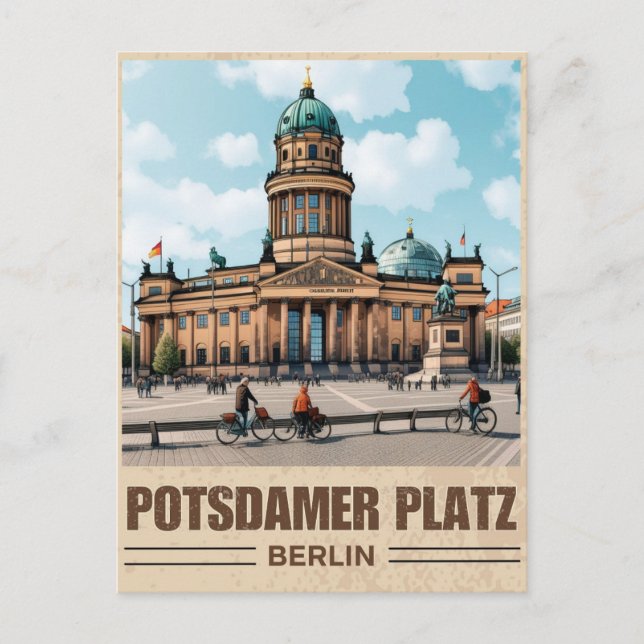 Gendarmenmarkt Berlin square - potsdamer platz Postcard (Front)