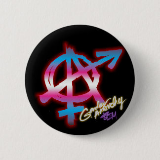 Gender Anarchy - Transgender Colours - Pride 2 Inch Round Button