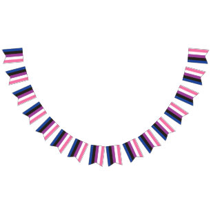 Gender Fluid Bunting Flag