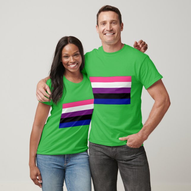 Gender Fluid Flag T-Shirt (Unisex)