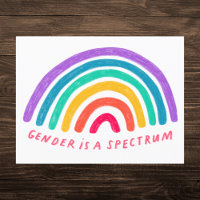 Gender is a Spectrum Rainbow