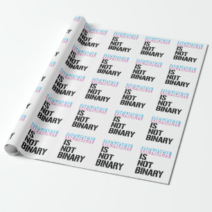 Gender is not Binary Wrapping Paper