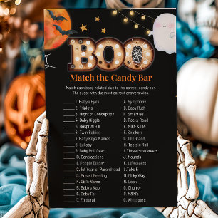 Gender Neutral A Little Boo Match Candy Game