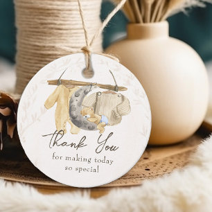 Gender Neutral Baby Clothes Baby Shower Thank You Favour Tags