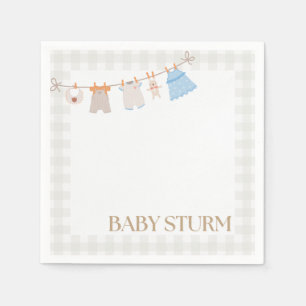 Gender Neutral Baby Shower Standard Napkins