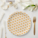 Gender Neutral Boho Sun Baby Shower Paper Plate<br><div class="desc">Ideal for baby showers and celebrations with the earth tone natural aesthetic, these beige paper plates are a charming choice for gender neutral baby shower decor with a cute texture sun pattern.</div>