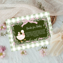 gender neutral green Silly Goose Book for Baby