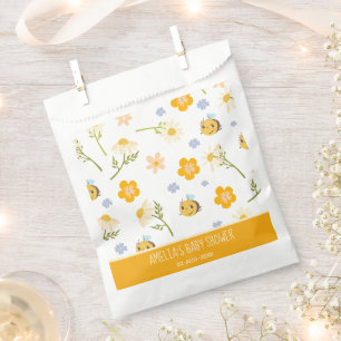 Gender neutral Mommy to Bee Spring baby Shower Favour Bag
