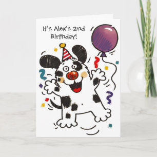 Gender neutral puppy customizable invitations