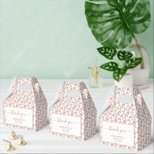 Gender Neutral Rainbow Baby Shower Favor Box
