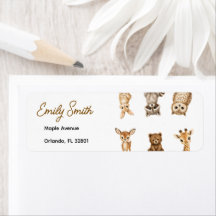 Gender Neutral Safari Baby Shower