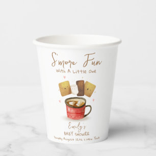 Gender Neutral S'more Fun Fall Baby Shower Paper Cups